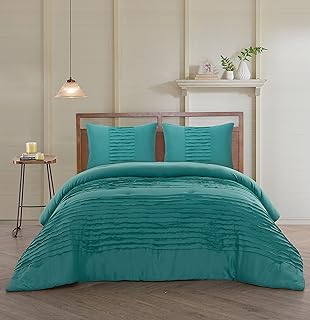 avondale manor spain 3 件套被套套装,青色,大号双人床